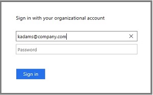 Inserisci la password Microsoft 365 per configurare lo strumento di pianificazione Webex