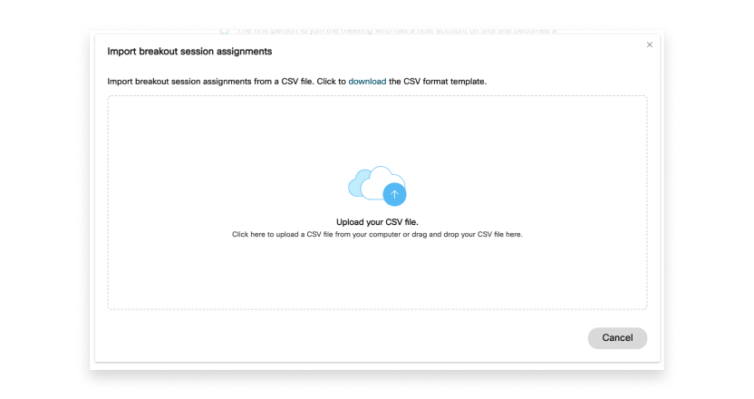 Impporter à partir de CSV