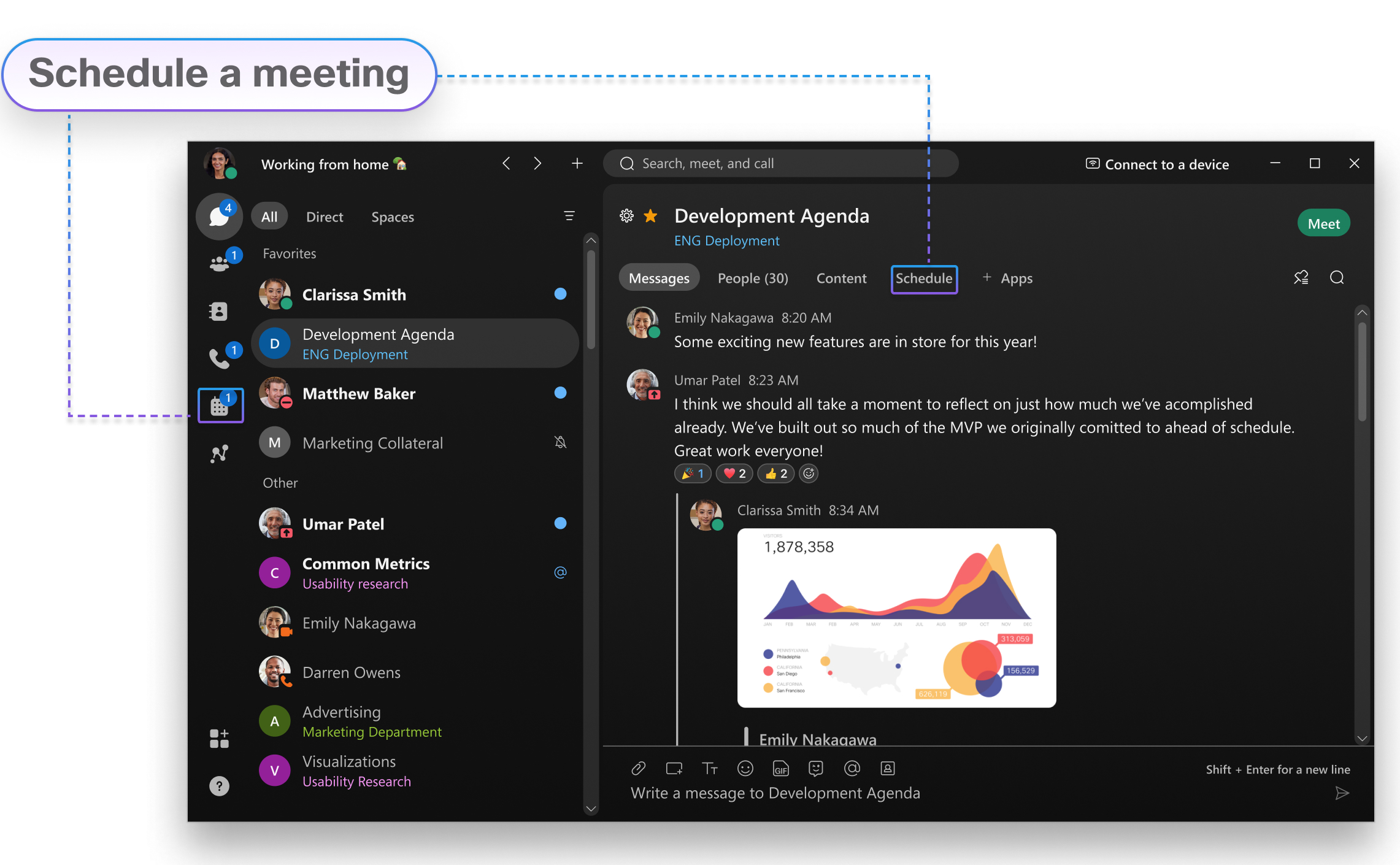 Inizia a utilizzare l'app Webex