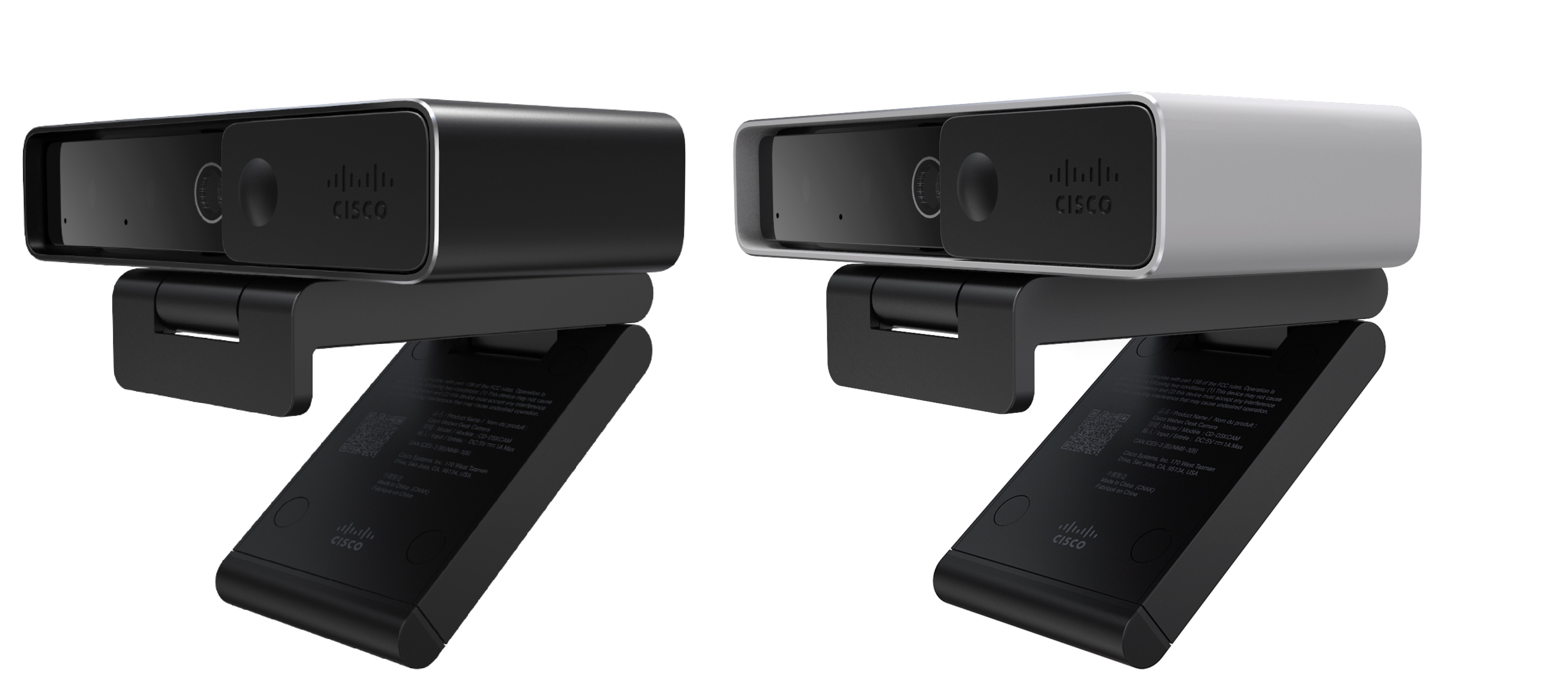 De afbeelding van Webex Desk Camera (Carbon black en Platinum)