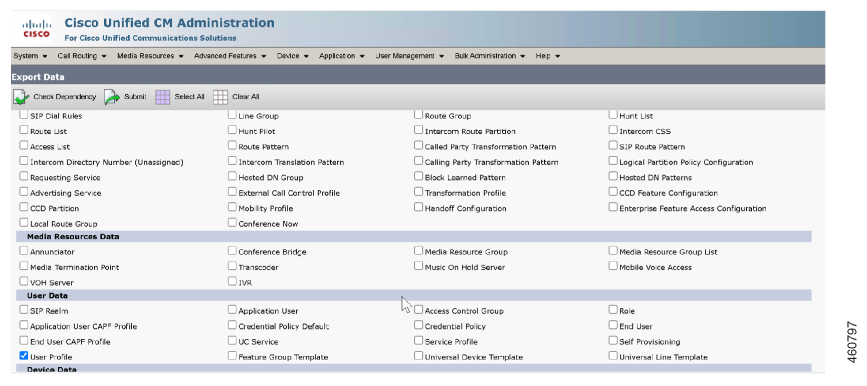 Миграция Unified CM в Webex