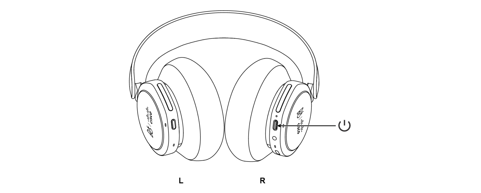 Кнопка питания Bang & Olufsen Cisco 980