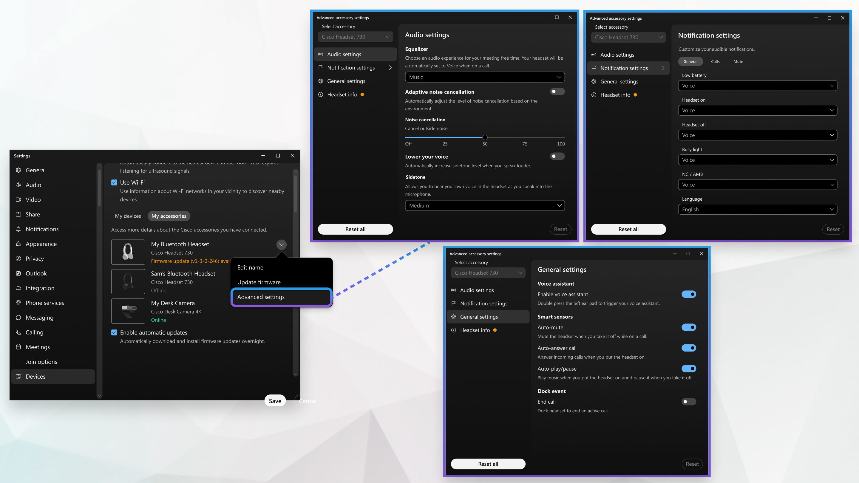 Soporte para auriculares, configuración/base de teléfono de escritorio