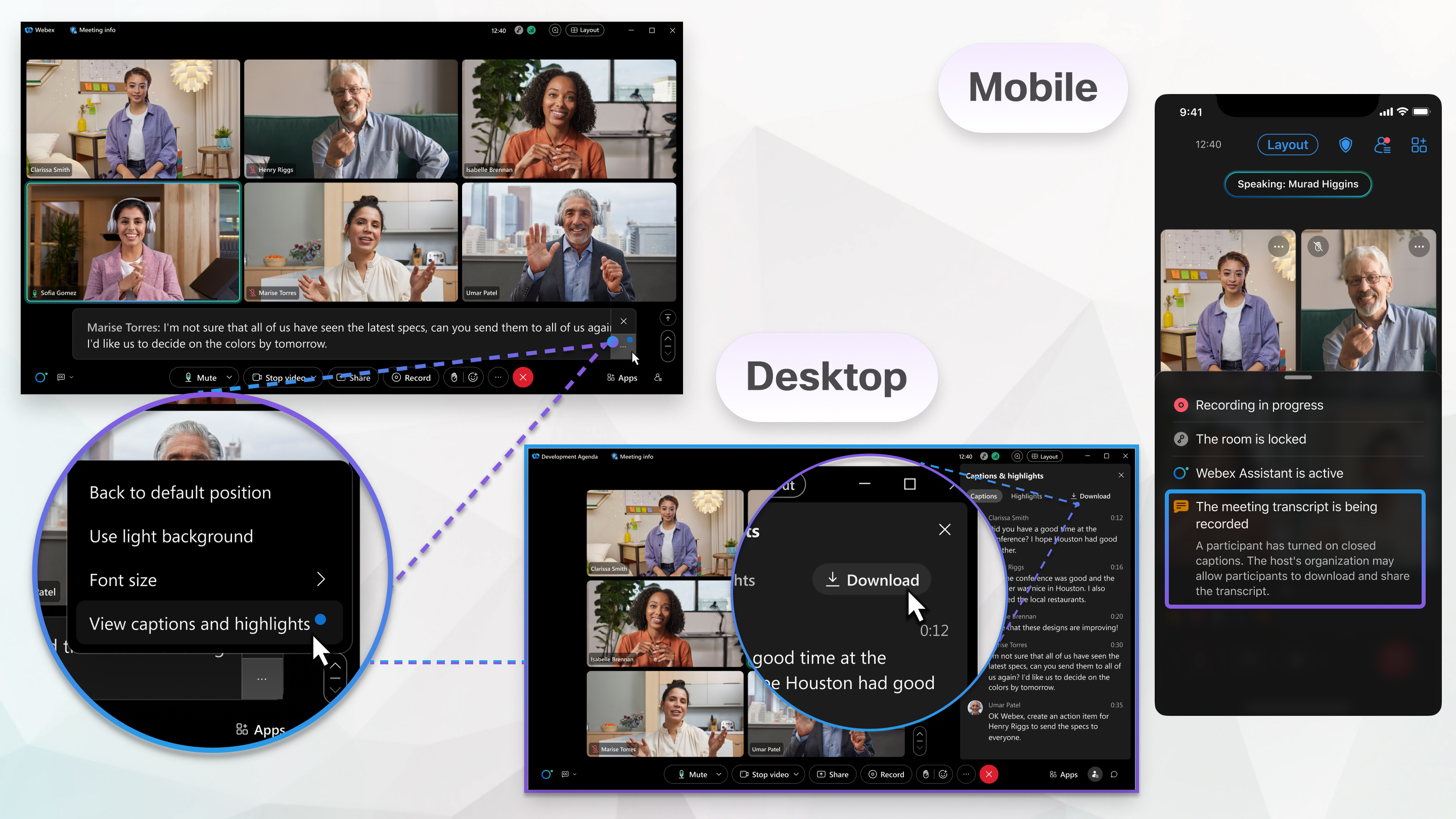 Select Video Settings For Webex Meetings And Webex Webinars