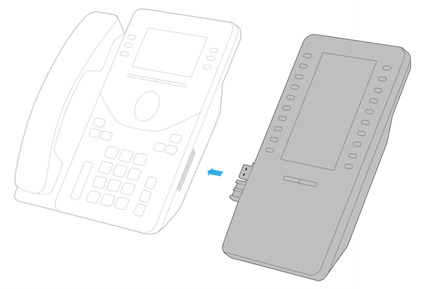 the graphic of install KEM to the phone