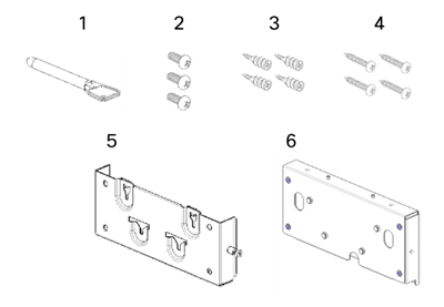 The components in the WMK package