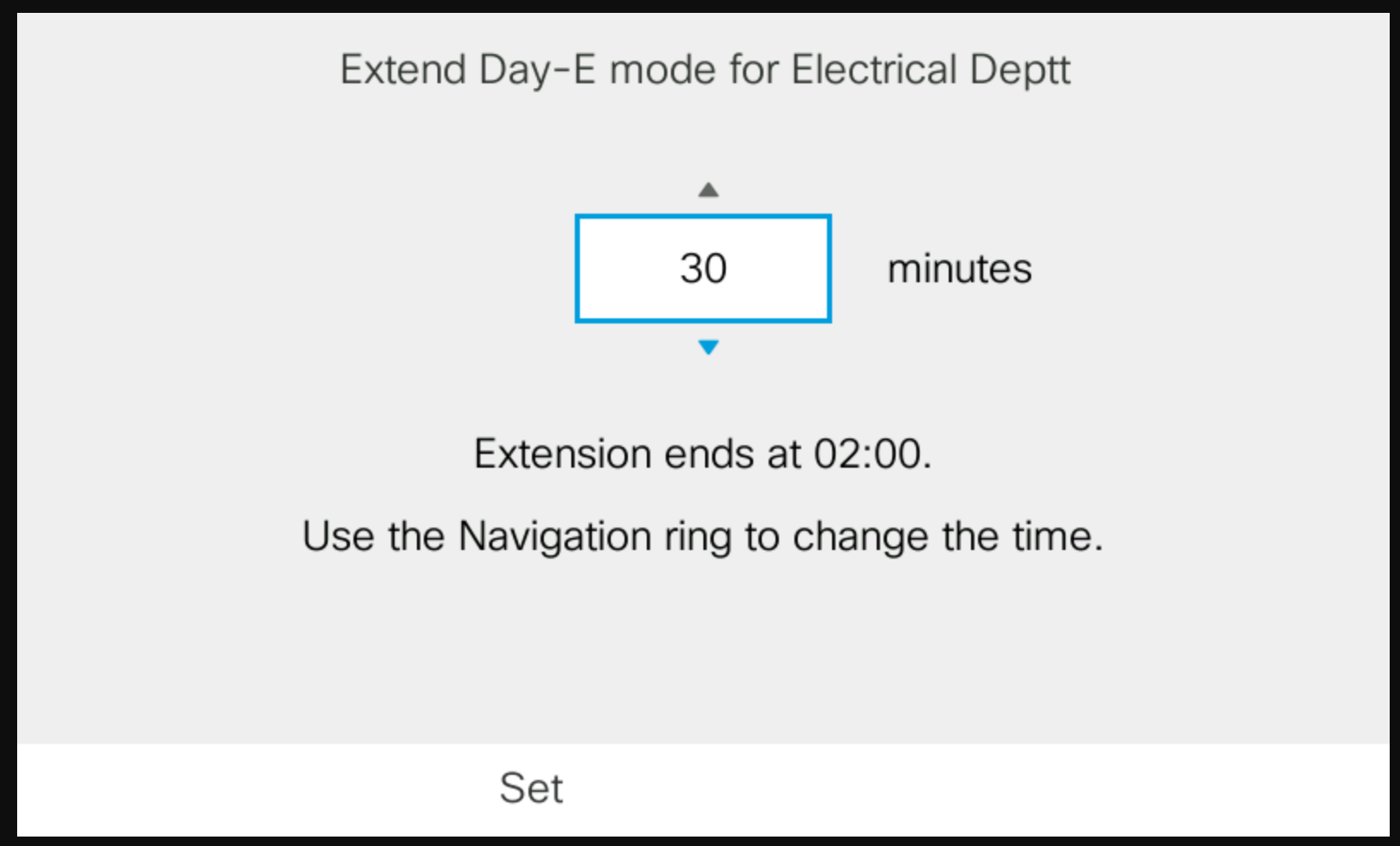 extend a calling mode on Cisco MPP phone.