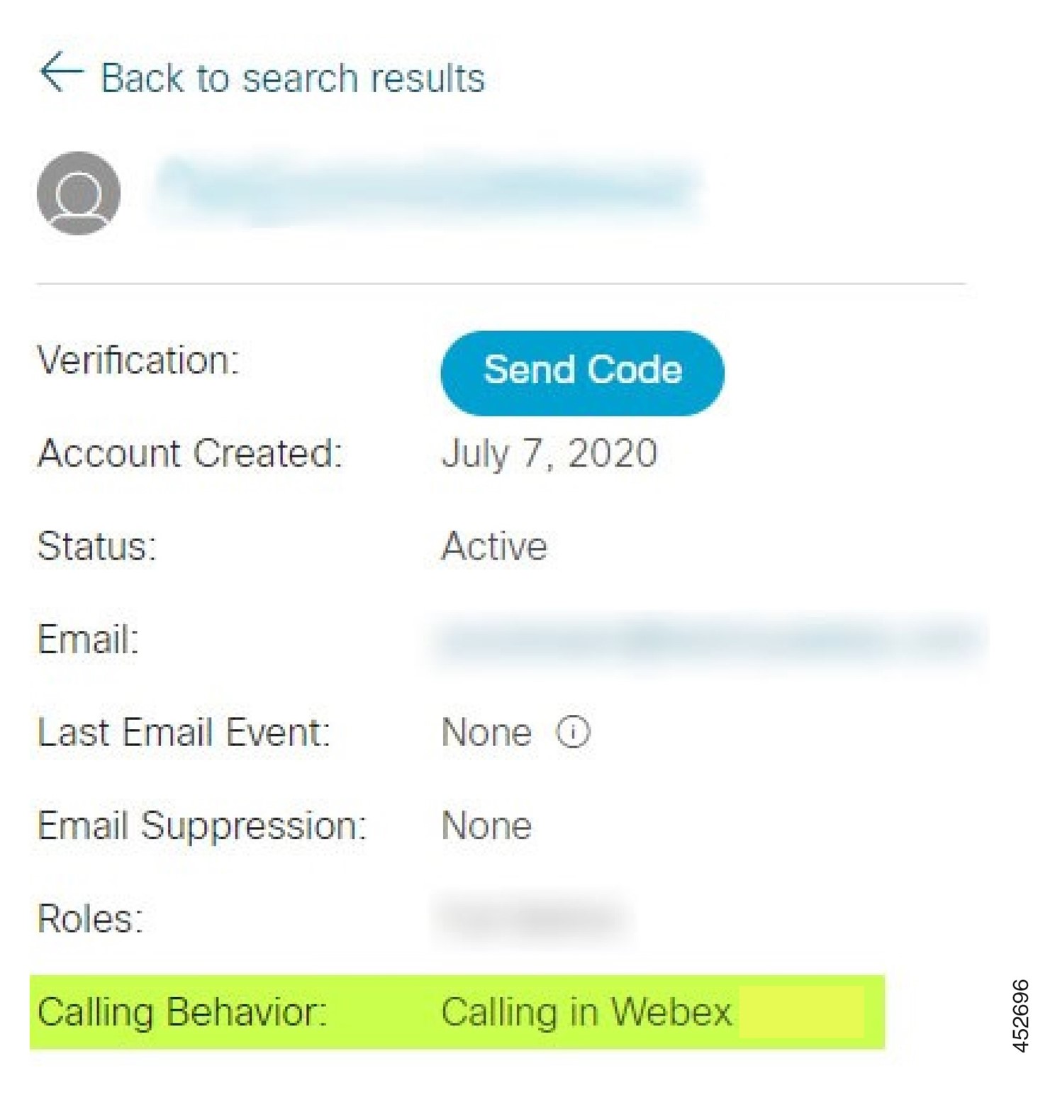 check a user's calling behavior