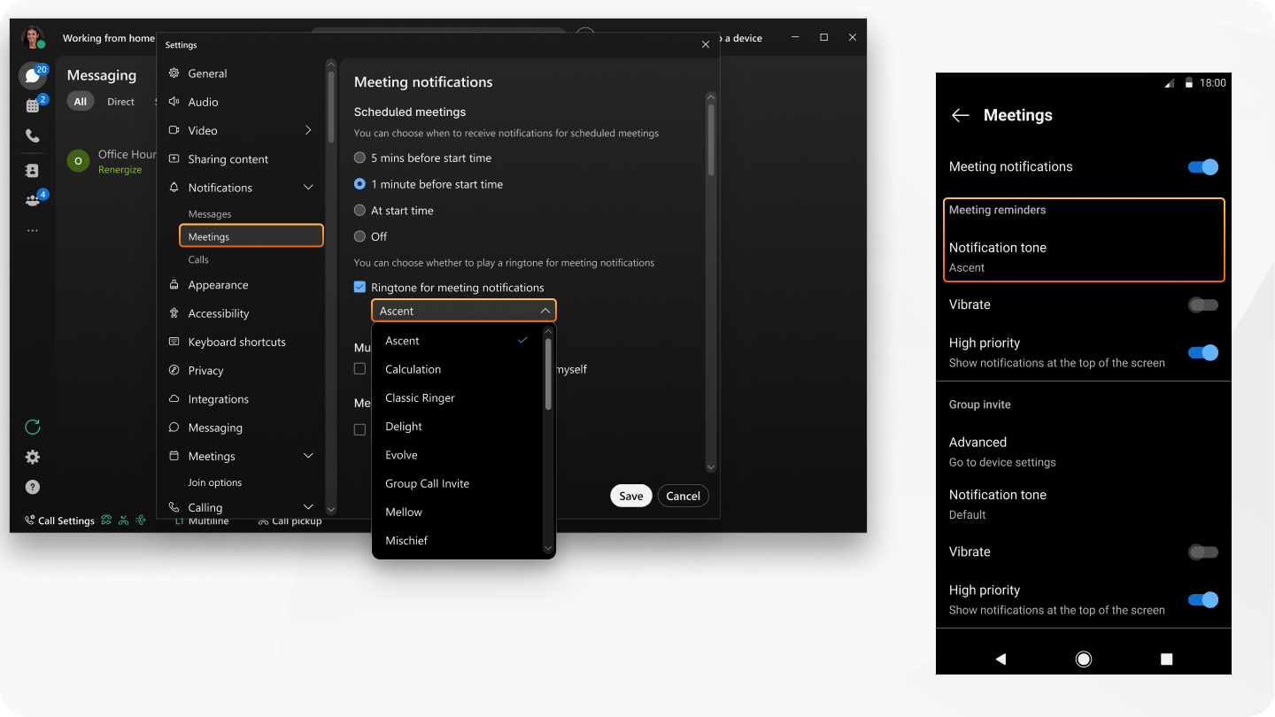 Get a sound notification when a Webex meeting is about to start || 27ayfs