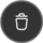 The icon of delete button