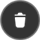 The icon of delete button