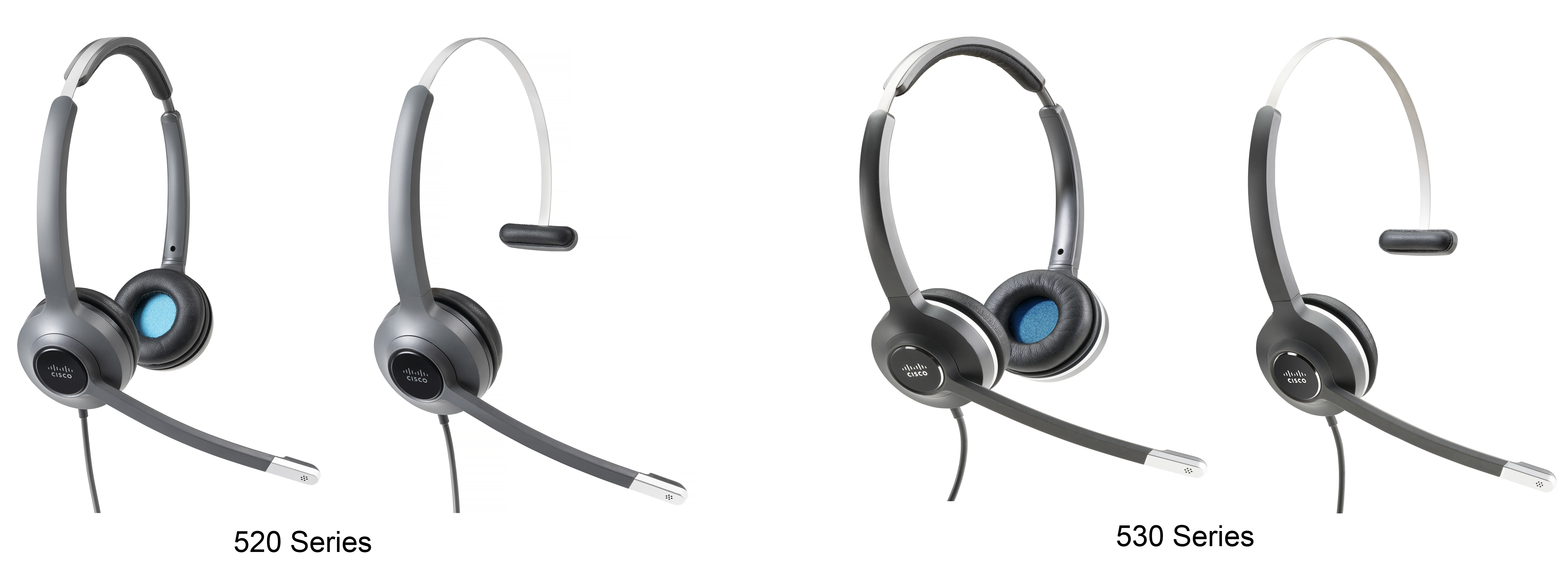 Cisco Headset 520 Series and 530 Series