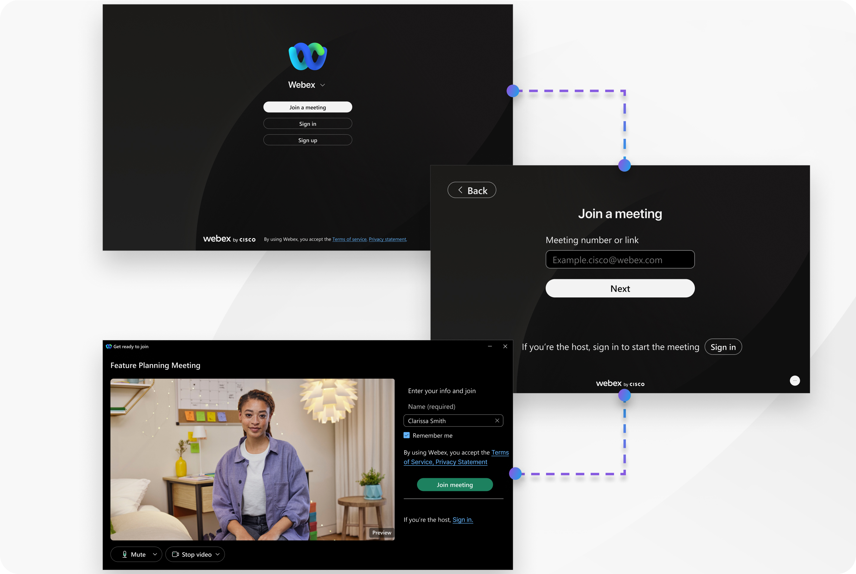 Join a meeting as a guest with meeting details