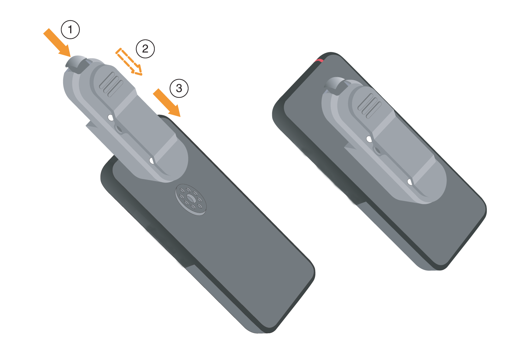 graphic representation of the step