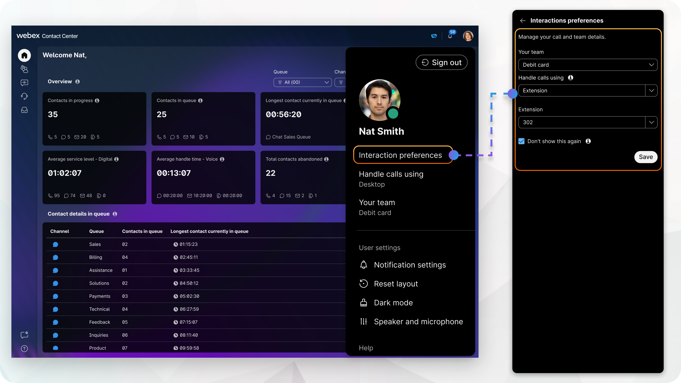 Change the role in Supervisor Desktop