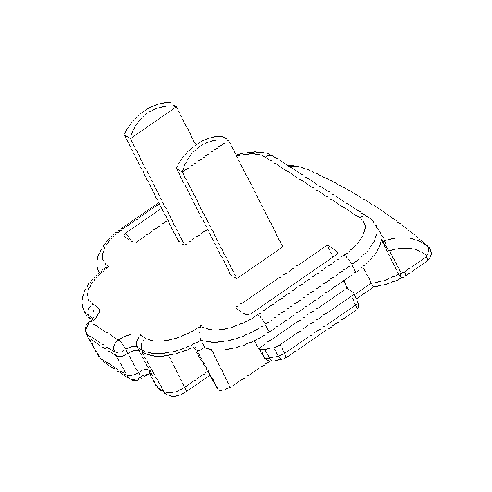 AC adapter replacement plug for China