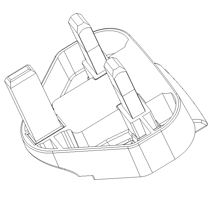 AC adapter replacement plug for UK