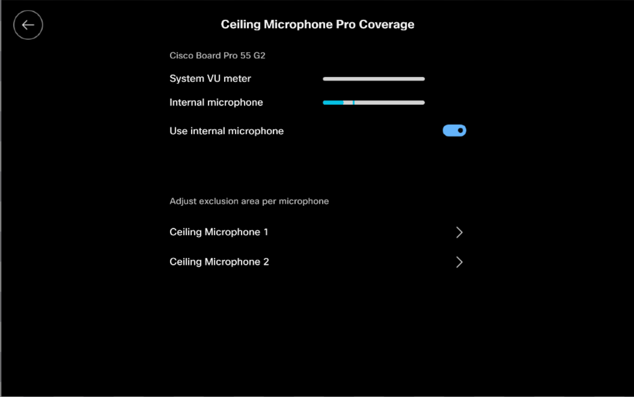 Ceiling microphone pro coverage board pro