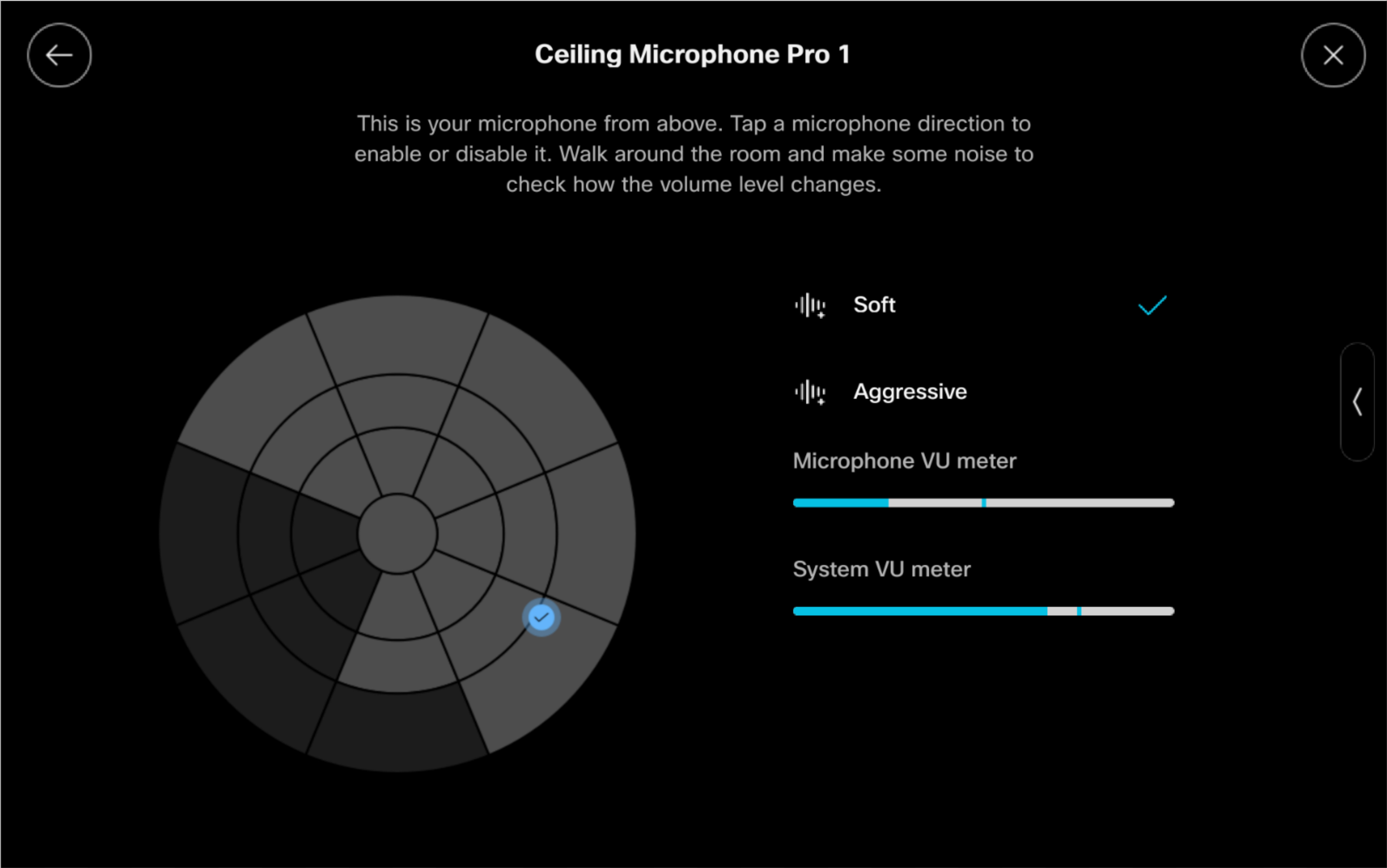 Ceiling microphone pro 1