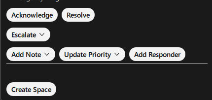 Add responders to the incident