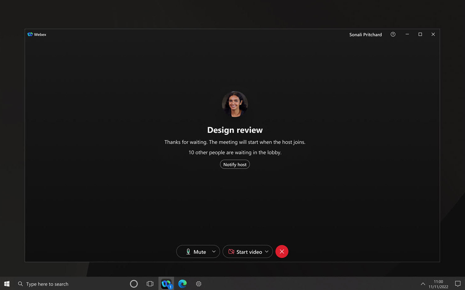 Lobby of a Design Review meeting