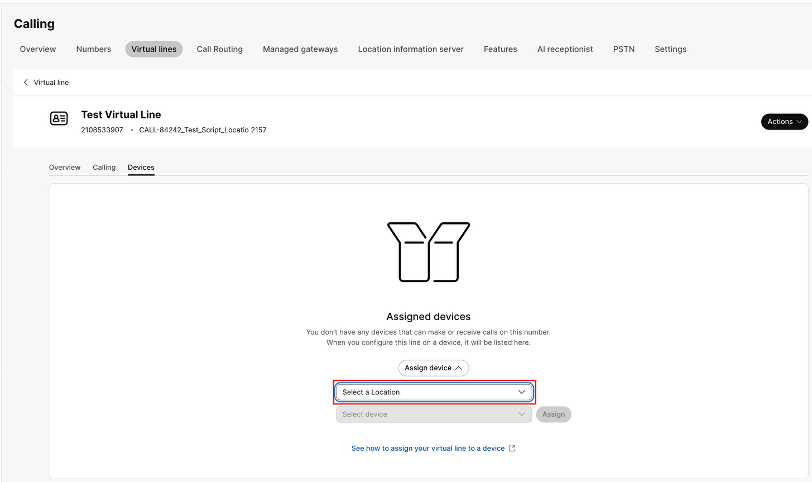 Location filter for large orgs