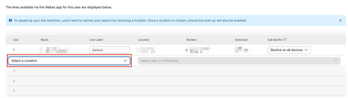 Location filter fir large orgs
