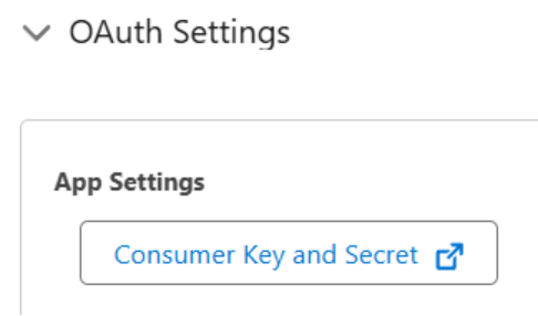 OAuth Settings