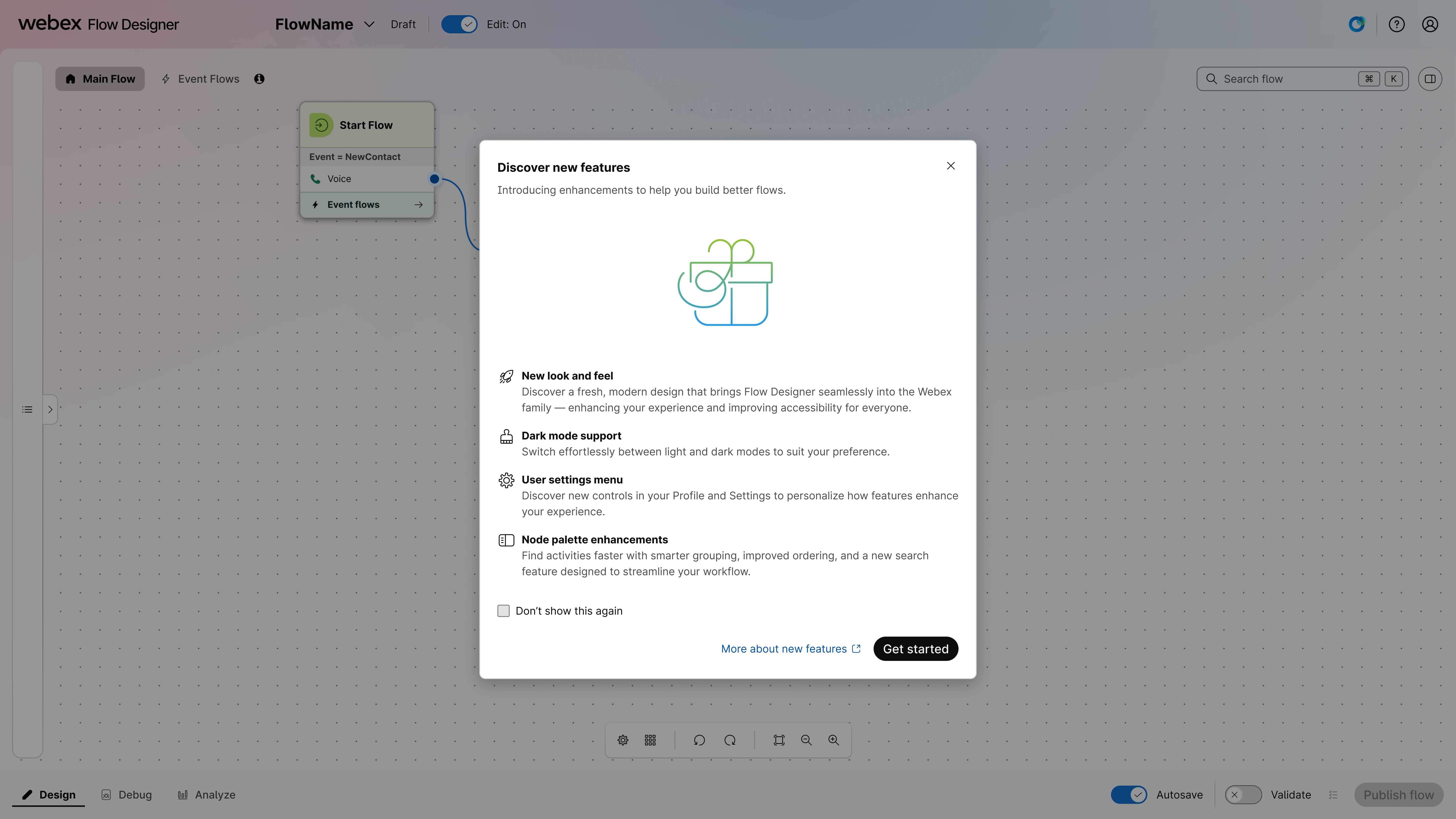 Discover new features in Flow Designer