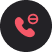A 9821-es telefonos alkalmazás ikonja: Megosztott adatvédelem bekapcsolva