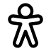 Icon for accessibility