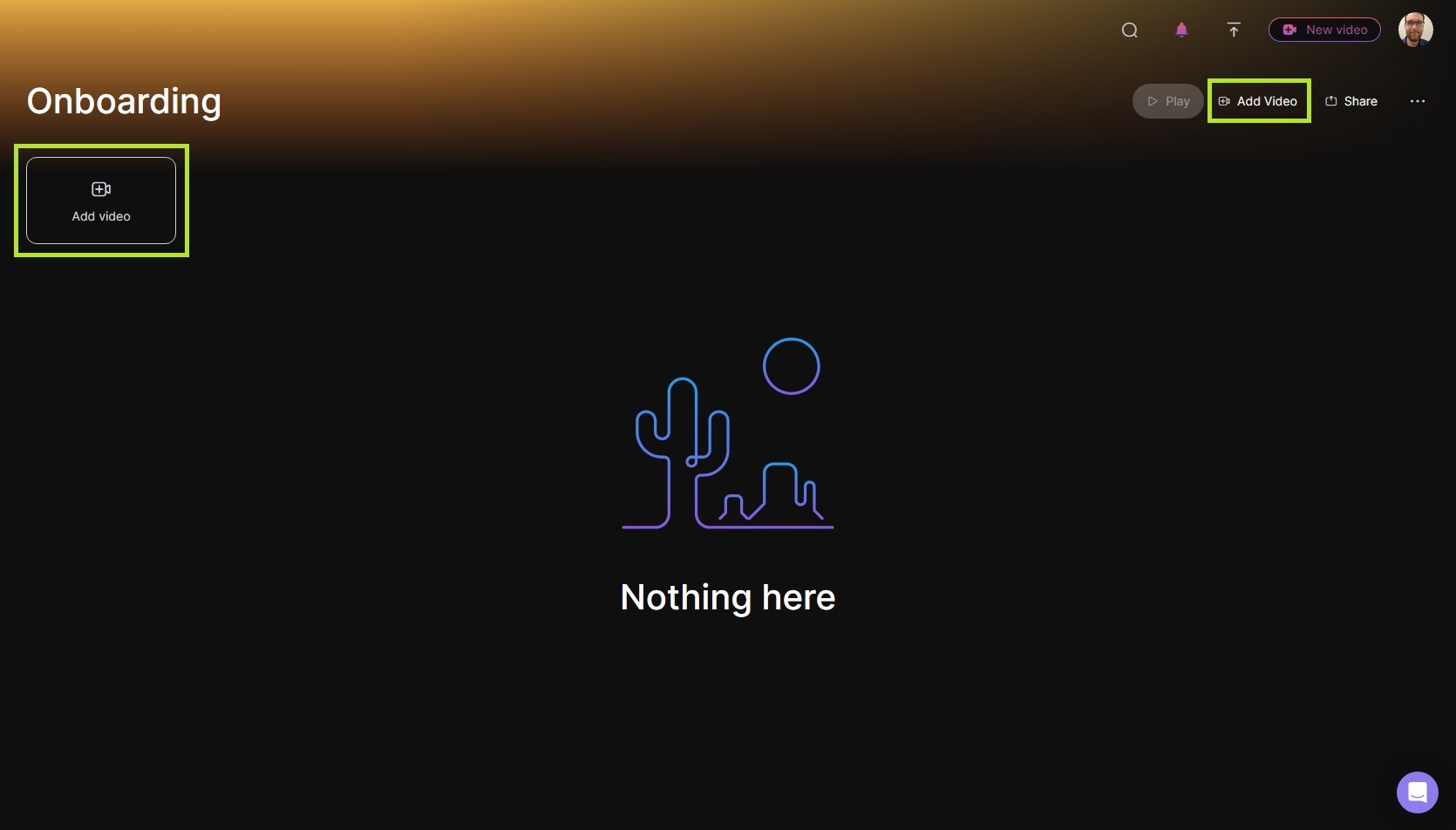 Add videos to playlist