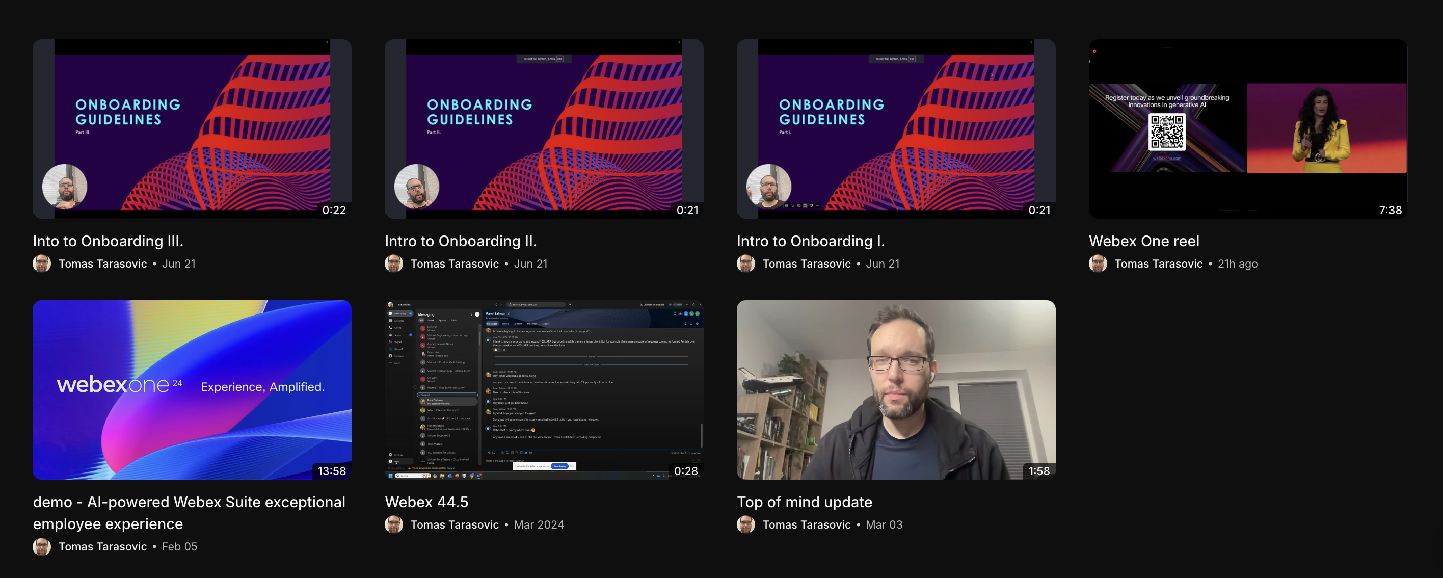 grid section screenshot