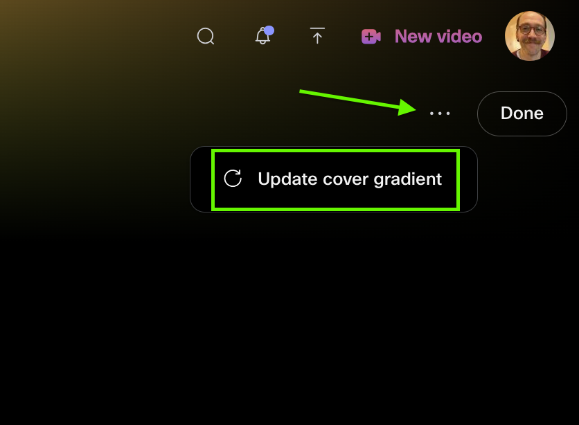 Update gradient