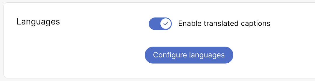 Languages