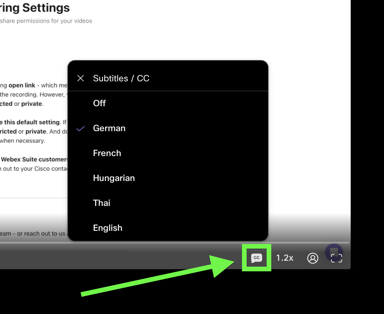 Configure languages