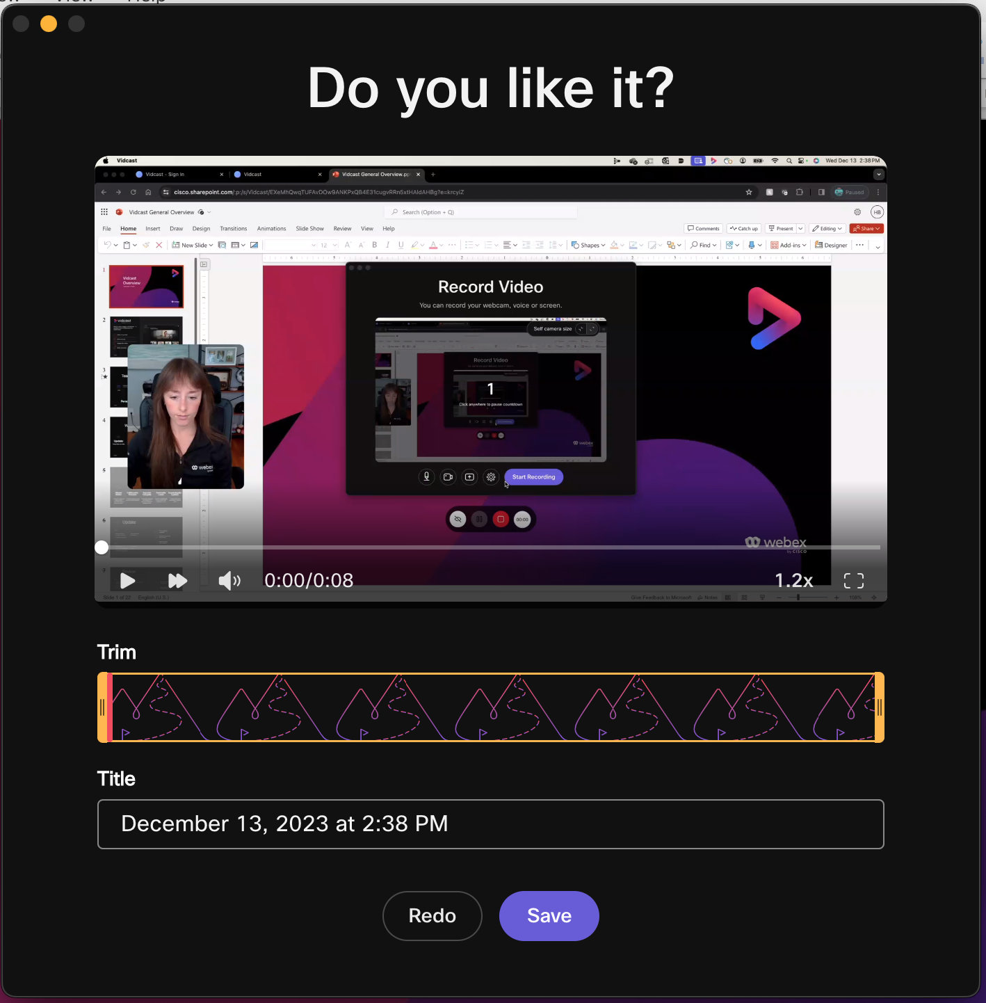 end recording screen