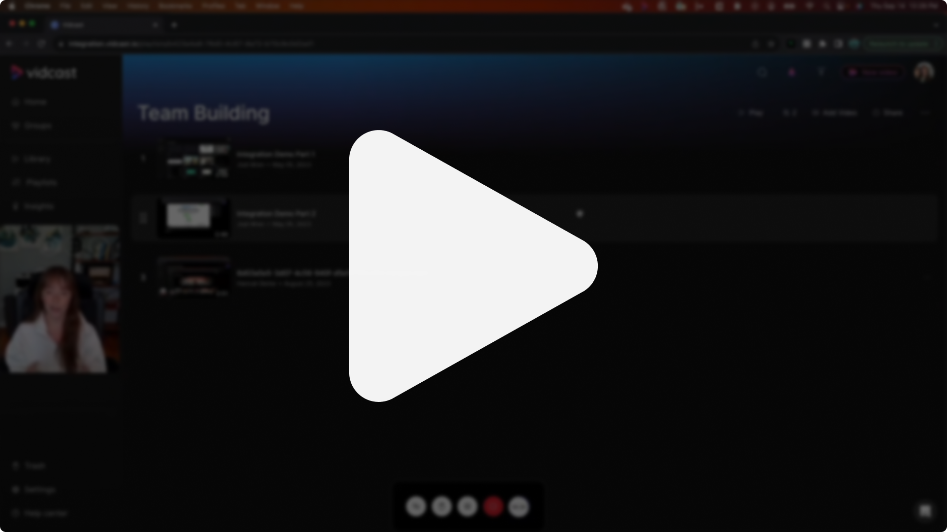Collaborative Playlists demo