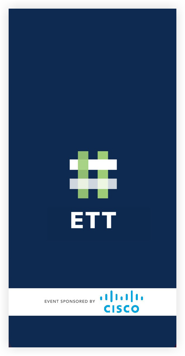 A splash screen with
