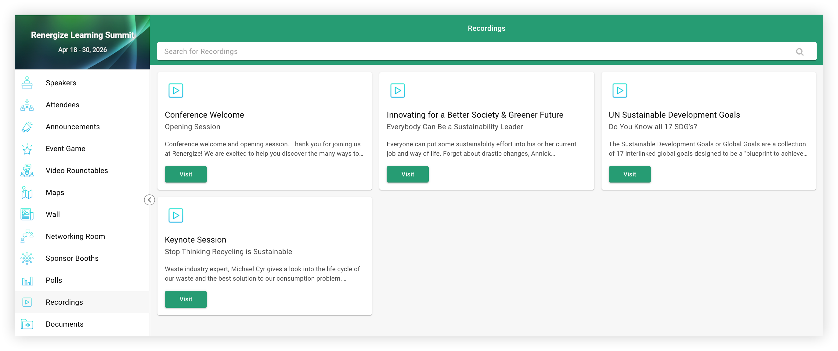 The Custom List feature in Grid View on the Web App.