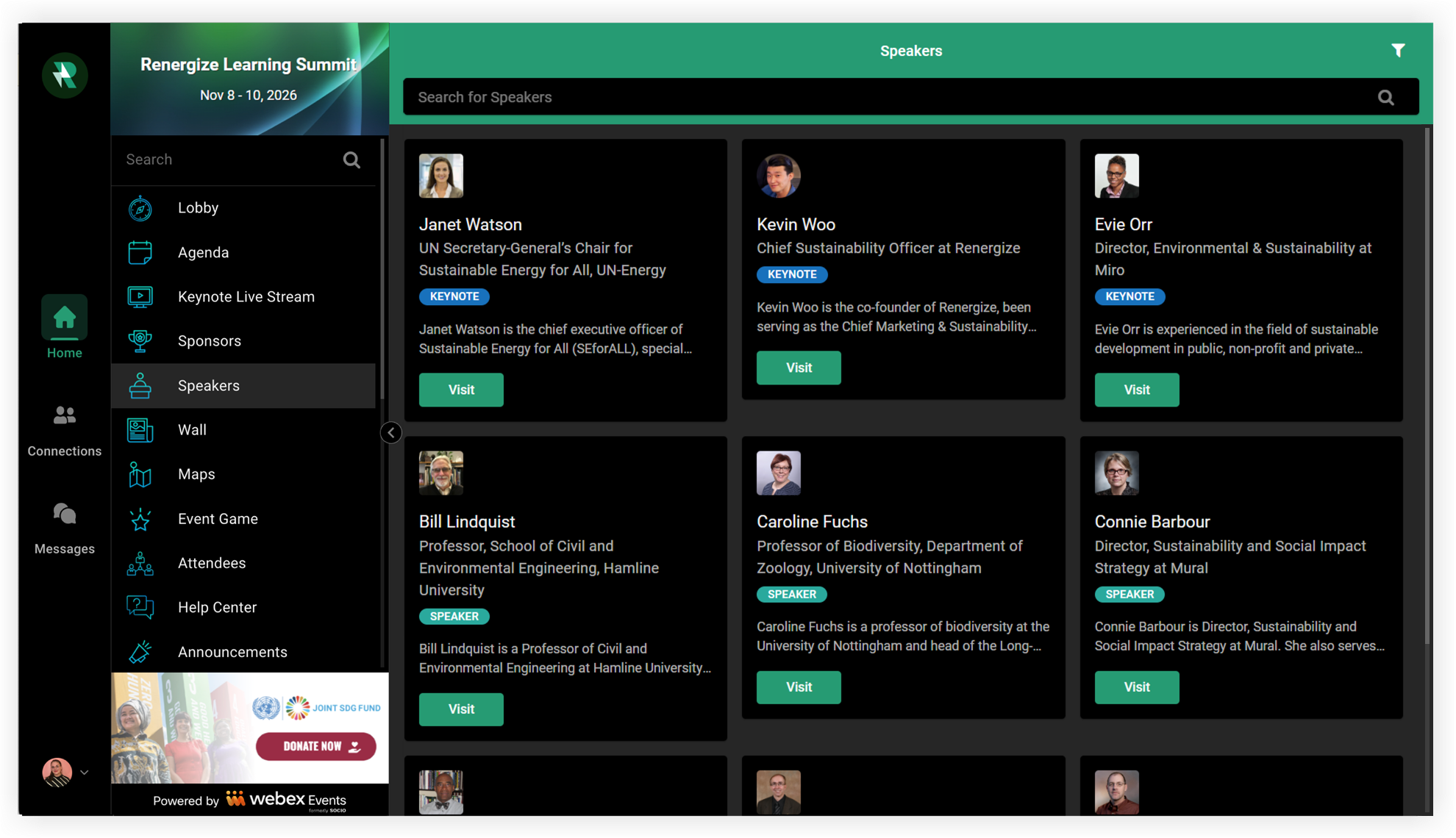 A Web App with Dark Mode enabled.