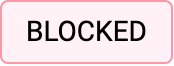 The Blocked status indicator from the Webex Events platform.