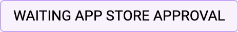 The Waiting App Store Approval status indicator from the Webex Events platform.