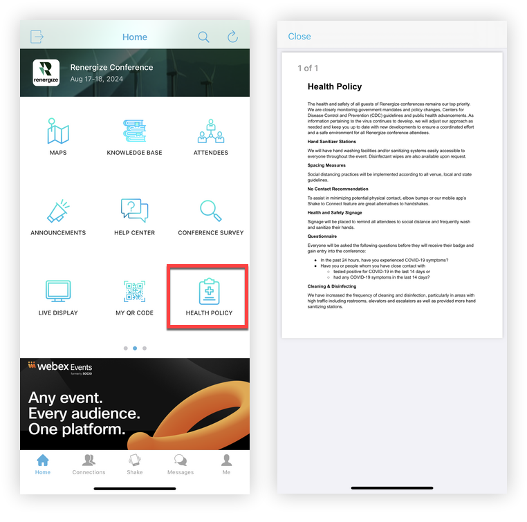 A Single Document feature titled